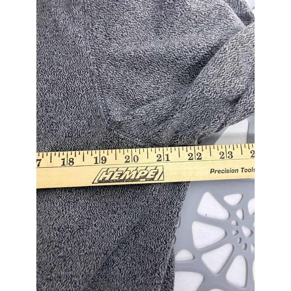 ExOfficio 1/4‎ Zip Pullover Mens XL Gray Long Sleeve Mock Neck Casual Top